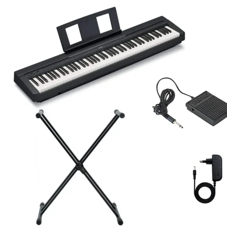 YAMAHA P-45 (стійка, педаль, пюпітр і блок живлення)