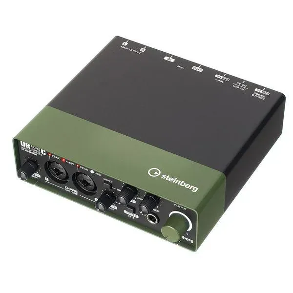 Аудіоінтерфейс Steinberg UR22C Green