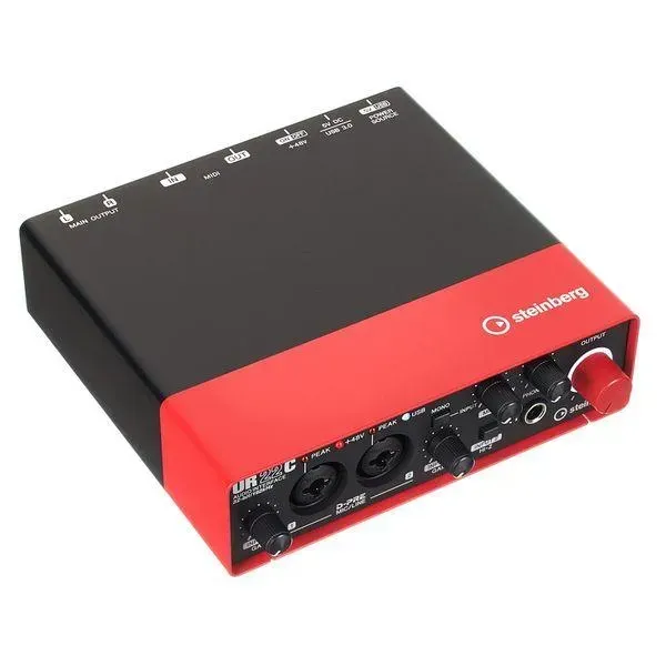 Аудіоінтерфейс Steinberg UR22C Red