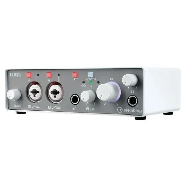 USB аудіоінтерфейс Steinberg IXO 22 White - Музэконом