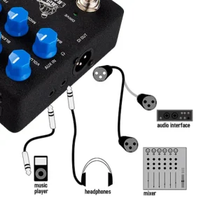 Педаль ефектів NUX MLD Bass Preamp + DI Pedal (NBP-5)