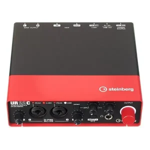 Аудіоінтерфейс Steinberg UR22C Red