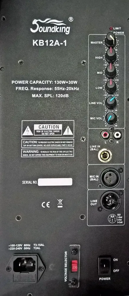 Акустична система SOUNDKING KB12A-1