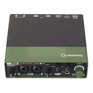 Аудіоінтерфейс Steinberg UR22C Green